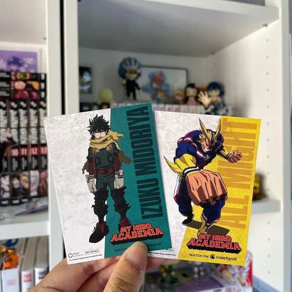 My Hero Academia anime trading cards SDCC COMIC CON Crunchyroll exclusive - Picture 3 of 5